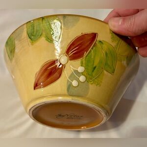 Italian, Netas, hand made, serving bowl. 7.5”